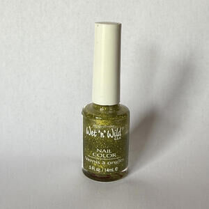 Vintage Y2K 90s Wet 'n' Wild Nail Polish 455A Totally Rad Glittery Polish